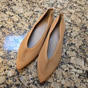 Everlane The 40 Hour Flat in Toffee Brown Women‎ 10.5 NEW